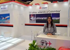 In Colombia, Cargolink represents Aero Mexico, Korean Air Cargo, and of course Cargolux, Vanessa Cadaya explains.